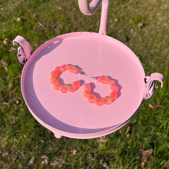 Handmade Y2K Open Hoop Earrings - Picture 6 of 16